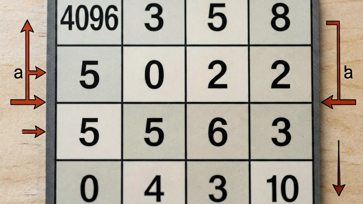 2048棋盘策略示意图展示角落锁定与单调性排列的典型高分局面